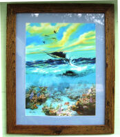 Captains Choice - Over & Under Donated to The Good Health Clinic - Art By Pasta Pantaleo & BJ Royster  Marine Life Artist