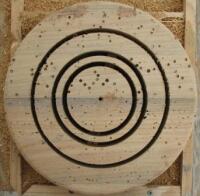 Round Handcrafted Driftwood Framing